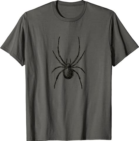 Black Widow Spider Spider Lover T Shirt Uk Fashion