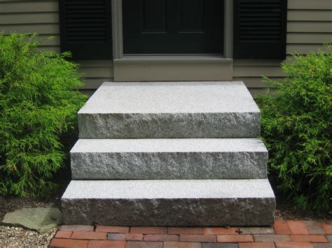 Granite Front Step | Front steps, Patio steps, Steps