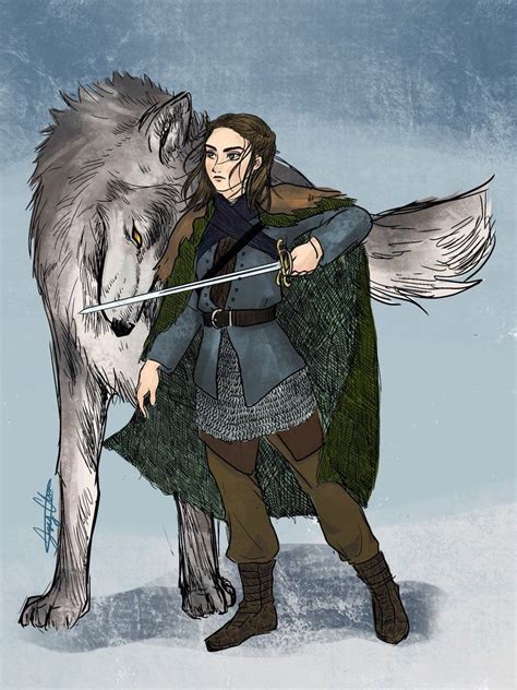 Reunited She Wolf By Joyjuhee Game Of Thrones Art Game Of Thrones