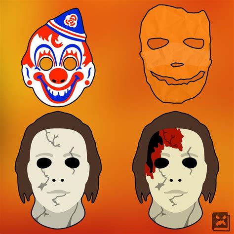 Thehorrorsofhalloween Horror Masks Art By Skulltastic