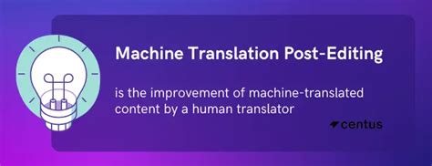 Machine Translation Post Editing Guide