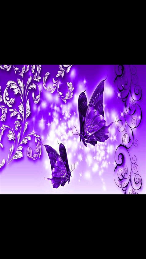 Butterfly Purple Hd Phone Wallpaper Peakpx