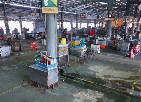 Operasi pati di pasar borong selayang, tindakan normal. Bahagian ikan, buah Pasar Borong Kuala Lumpur ditutup ...