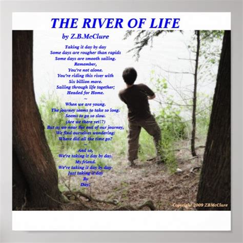 The River Of Life Poster Zazzle