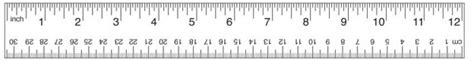Ruler Inches Printable