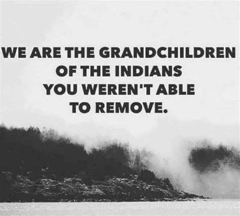 A Black And White Photo With The Words We Are The Grandchildren Of The