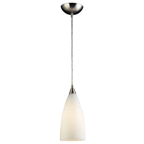 Titan Lighting Vesta 1 Light Satin Nickel Ceiling Pendant Tn 7482 The