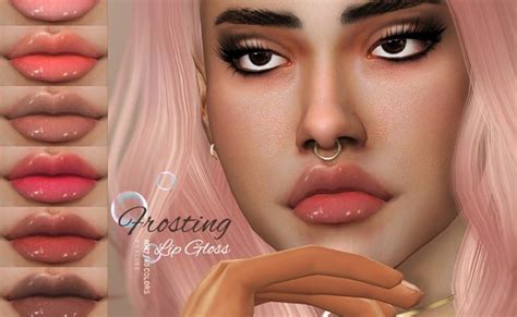 Lip Gloss 01 Famsimsss On Patreon Sims 4 Cc Eyes Sims 4 Sims Images
