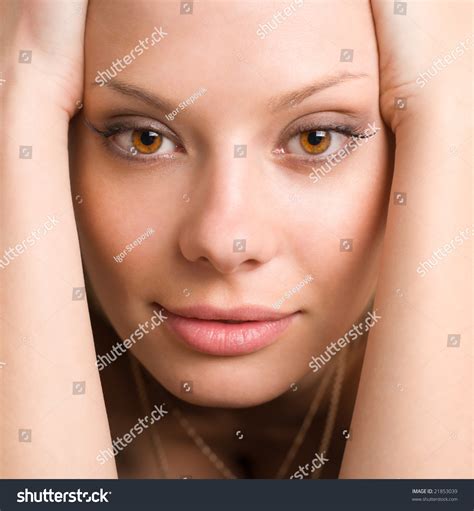 Portrait Attractive Nude Girl Lying On Stock Photo Shutterstock