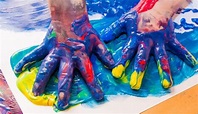 Come fare colori a dita per dipingere con i bambini - Non sprecare