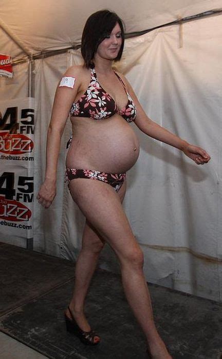 Pregnant Bikini Contest 20 Pics