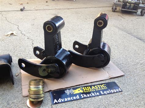 Ride height was within.25 of factory shackles as well. Sulastic Shackles Gen4 - Dodge 2500 / 3500 - www.OFFROAD ...