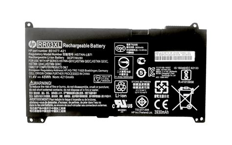 Hp Rr03xl Hstnn Ub7c Battery For Hp Probook 430 440 450 455 470 G4 G5
