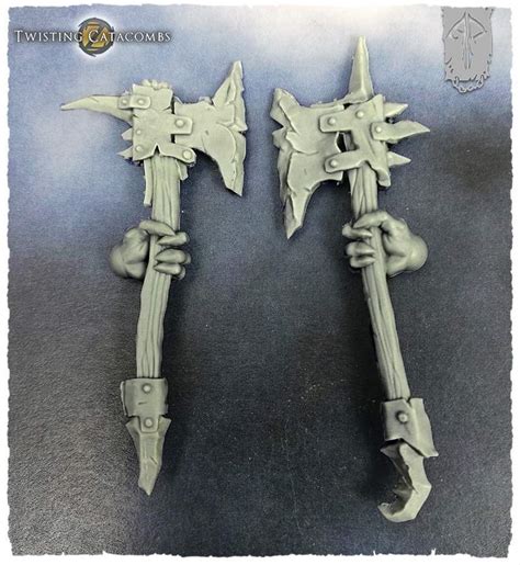 Minotaurs Twin Axes Zealot Miniatures