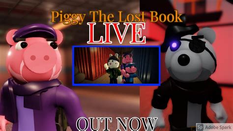 Piggy The Lost Books Live Out Now A New Piggy Story Roblox
