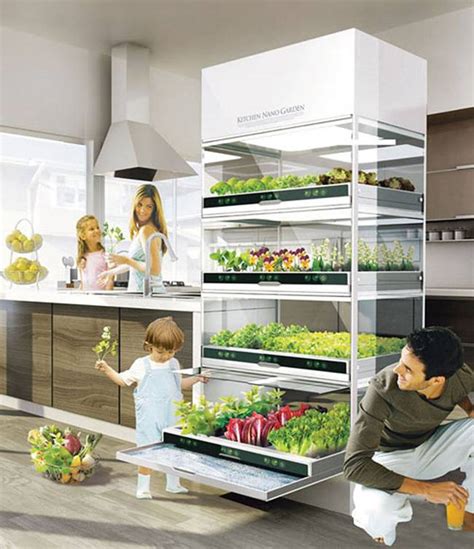 Sleek Hydroponic Unit Lets You Grow A Garden In Your