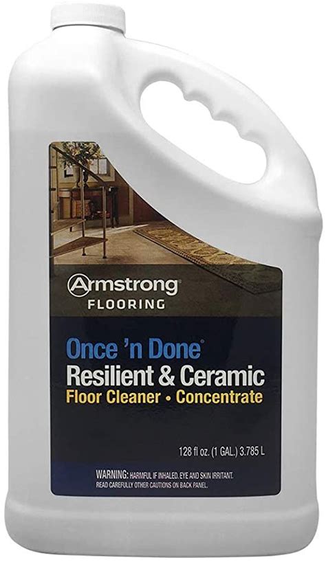 Armstrong Once And Done Resilient And Ceramic Floor Cleaner Concentrate 1