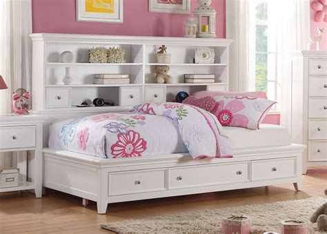 Our king bedroom sets make it easy for you to match all your furniture to your bed frame. Lacene Kids Traditional Girl's Youth Storage Twin 3-pc ...