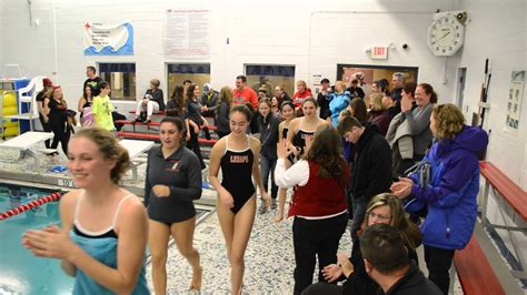 Lenape Girls Swimming First Meet Back Victory Lap Youtube