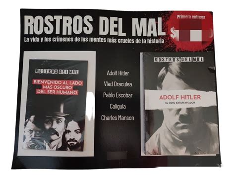 Libro Rostros Del Mal Adolf Hitler Editorial Salvat 1 Mercadolibre