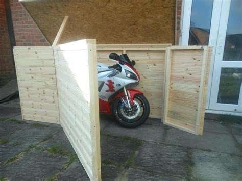 Outdoor Motorcycle Storage Shed Exceptional Storage Garage 5 Motorcycle