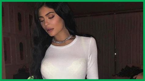 Sheer Delight Kylie Jenner Flashes Bra And Thong In See Through Dress