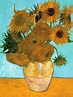 Still Life - Vase with Twelve Sunflowers - Vincent van Gogh - WikiArt ...