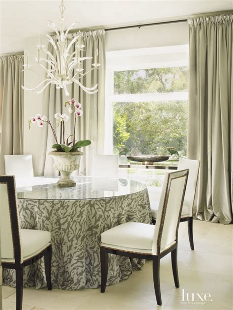Cream Traditional Dining Room Luxe Interiors Design