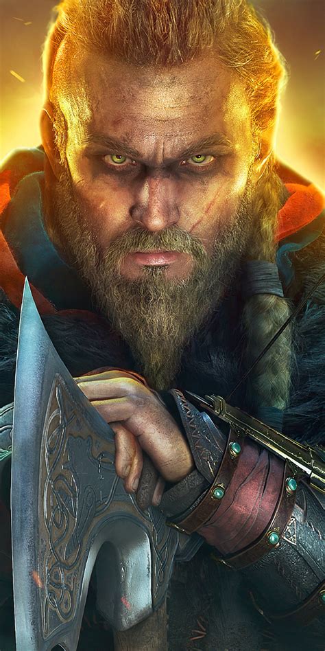 1080x2160 Ragnar Lothbrok Assassins Creed Valhalla 4k Game One Plus 5t