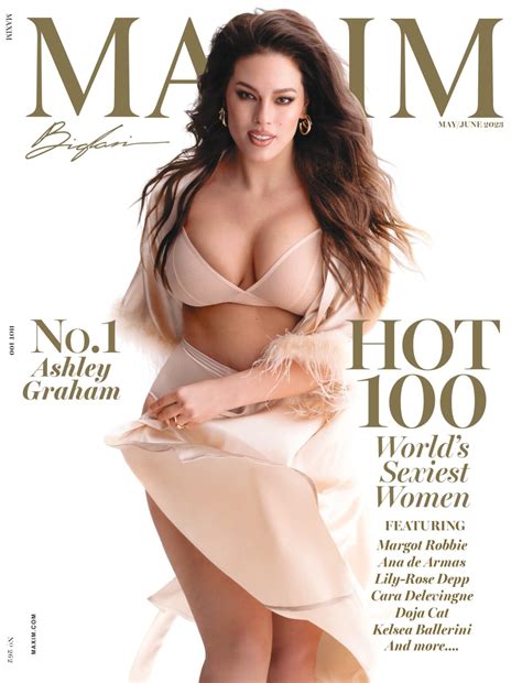 Worlds Sexiest Woman Ashley Graham Is Maxims 2023 Hot 100 Cover Star Maxim