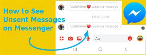 4 Proven Ways To See Unsent Messages On Messenger 2023