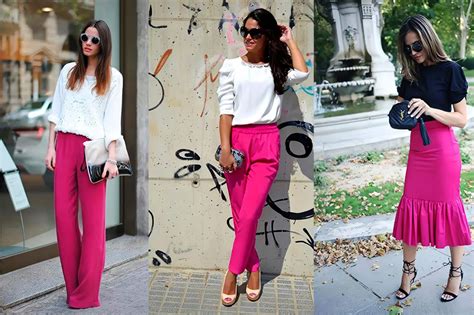 Como Combinar El Color Rosa Fucsia Combinaciones Y Fashion Tips Para