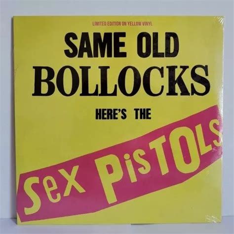 sex pistols same old bollocks here s vinilo nuevo eu cuotas sin interés