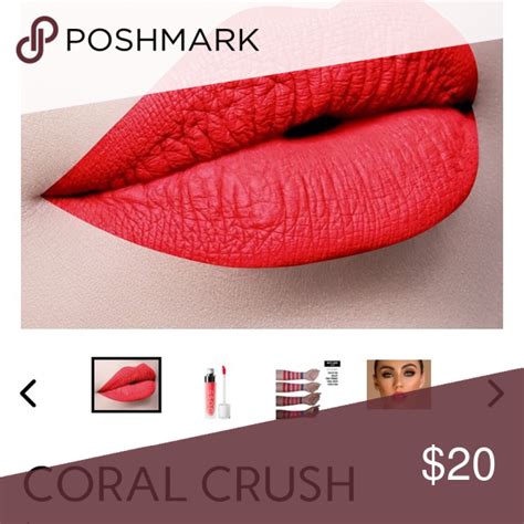 Dose Of Colors Coral Crush Matte Liquid Lipstick Nwt Matte Liquid