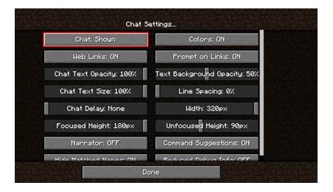how to open chat in minecraft ps4