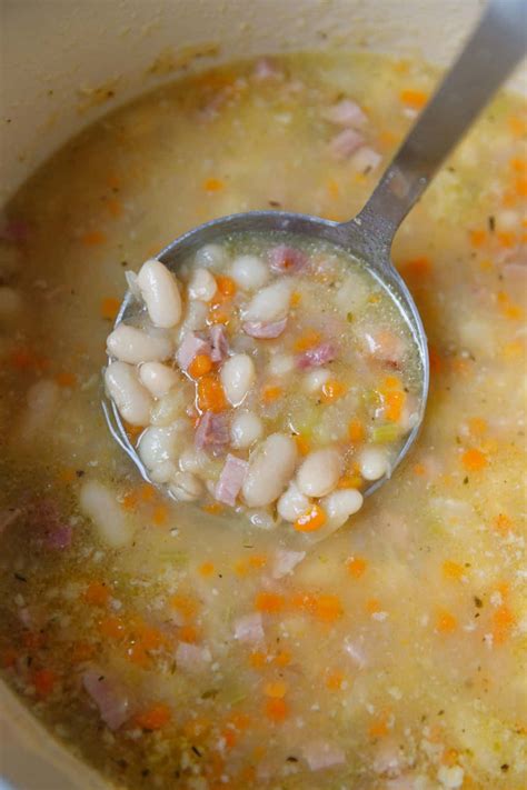 White Bean And Ham Soup Recipe Cooking Lsl