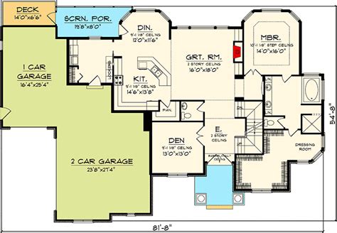 1 Story 4 Bedroom House Floor Plans This Post Published On Friday