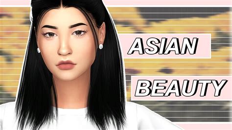 The Sims 4 Cas Asian Beauty 🌎around The World Series🌎 Full Cc List