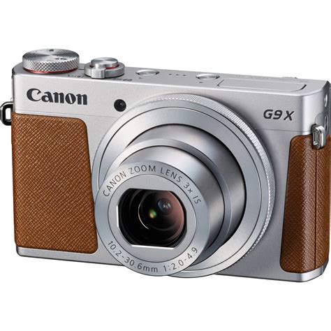 Canon Powershot G9 X Digital Camera Silver 0924c001 Bandh Photo