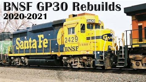 Bnsf Gp30 Rebuilds 2020 2021 Burlington Northern Gp39m Bnsf Gp39 3