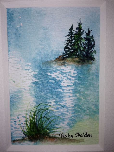 Watercolor By Tisha Sheldon Miniature Watercolours Watercolour