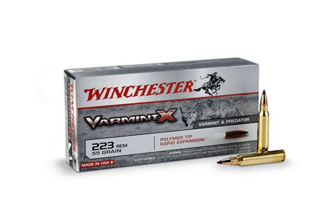 Winchester 223 Rem 55 Gr Ptre Varmint X 20box Sportsmans Outdoor