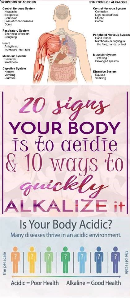 20 Signs Your Body Is Too Acidic And 10 Ways To Quickly Alkalize It