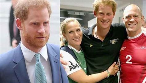 Mike Tindall Remains Stony Faced As He Skips Question About Prince Harry