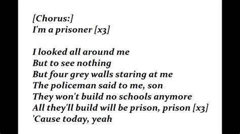 Lucky Dube Prisoner Lyrics Youtube