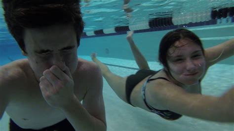 Holding Breath Under Water Challenge Youtube