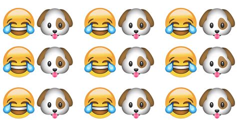 Emojipedia Face With Tears Of Joy And Dog Emojis Are Currently
