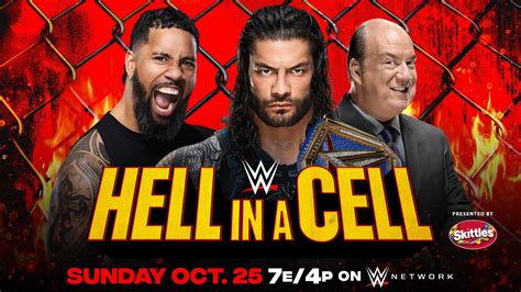 Wwe Hell In A Cell Results Roman Reigns Vs Jey Uso
