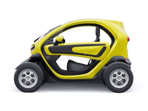 Tula Russia January 30 2022 Renault Twizy Ze 2015 Yellow Super