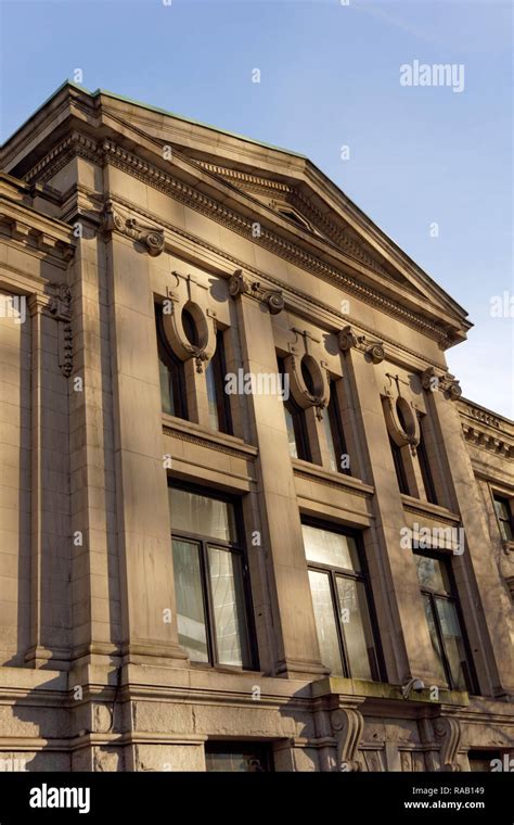 Neoclassical Facade Of The Old Provincial Courthouse Now Part Of The